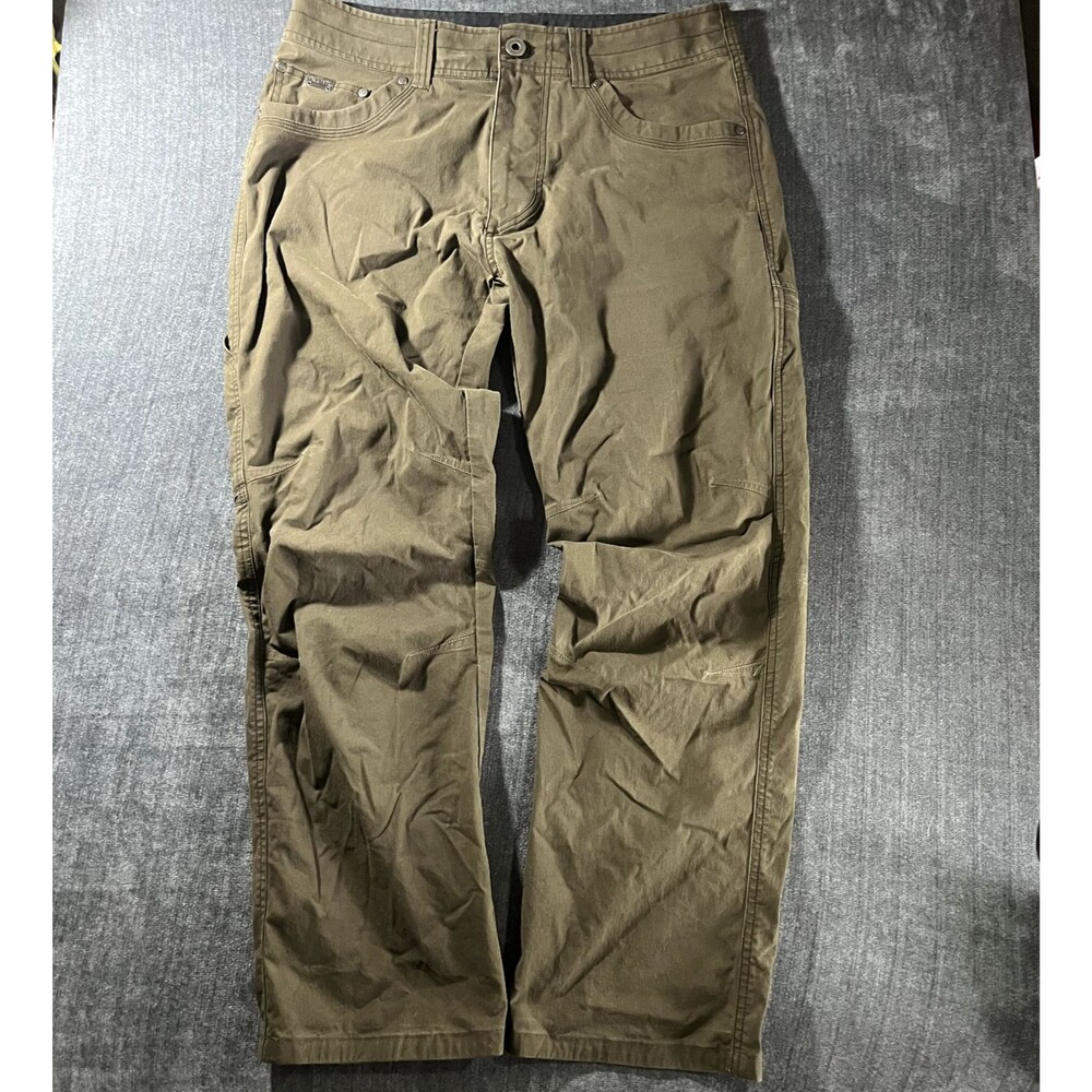 Kuhl Revolvr Pants Men's 32x30 Olive Khaki Hiking Travel Style